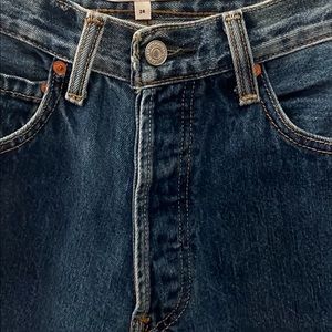 Redone Leandra flare crop jeans